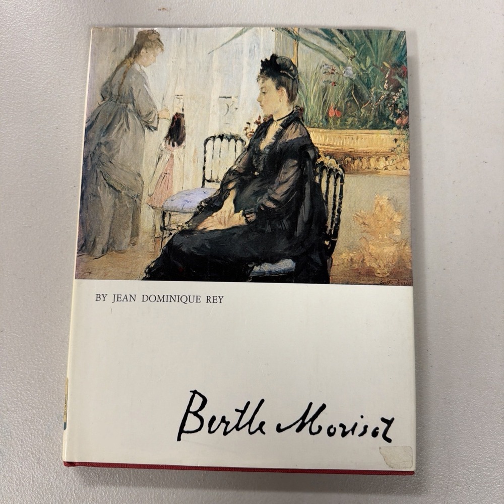 Berthe Morisot by Jean Dominique Rey 1982 Art Book Paintings Portraits Fragonard